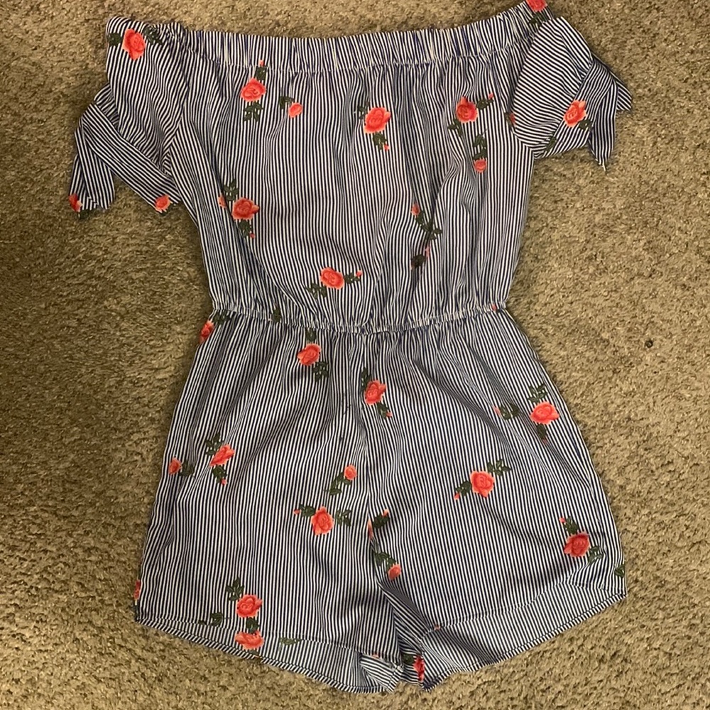 Off the Shoulder Romper